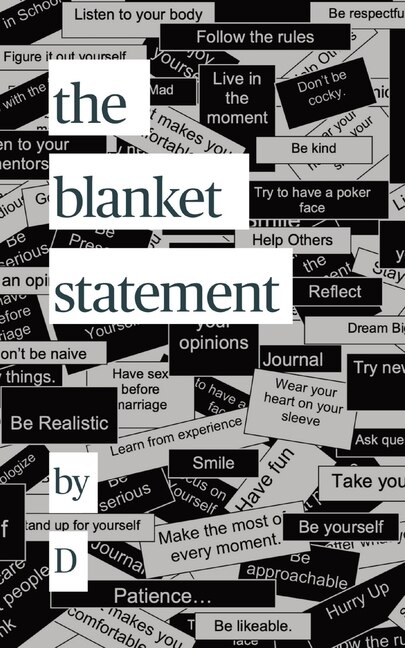 Front cover_The blanket statement