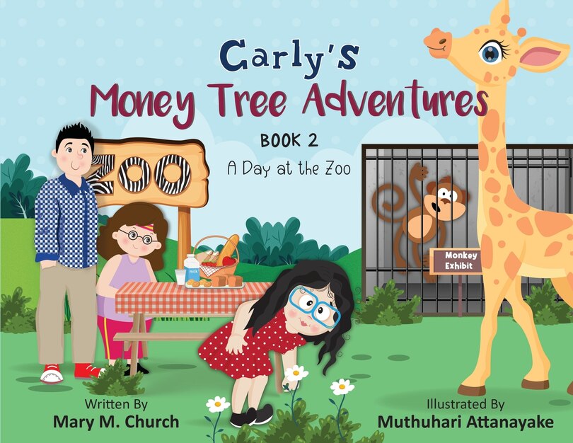 Couverture_Carly's Money Tree Adventures, Book 2, A Day at the Zoo