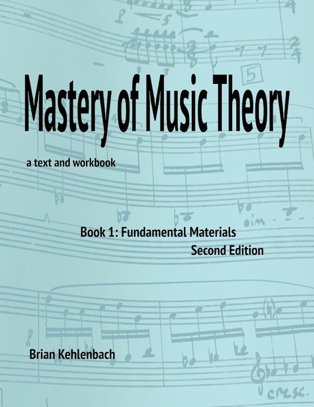 Front cover_Mastery of Music Theory, Book 1