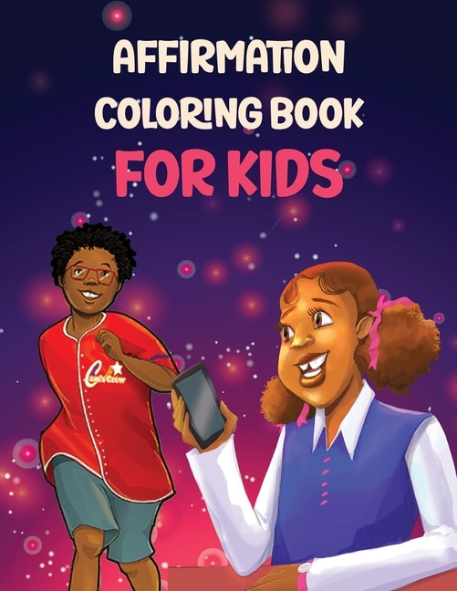 Front cover_Affirmation Coloring Book For Kids