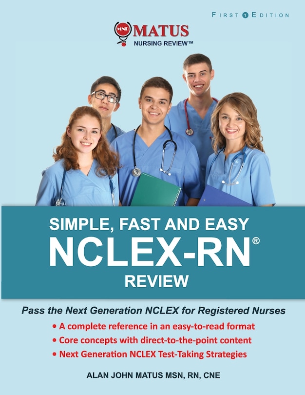 Couverture_Simple, Fast and Easy NCLEX-RN Review