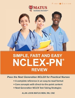 Front cover_Simple, Fast and Easy NCLEX-PN Review