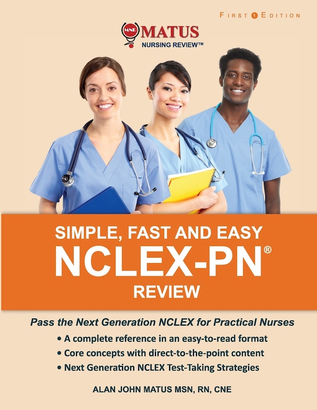 Front cover_Simple, Fast and Easy NCLEX-PN Review