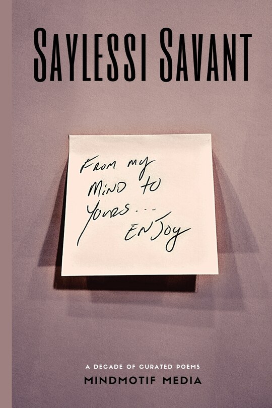 Front cover_From My Mind To Yours Enjoy