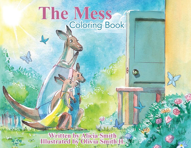 Front cover_The Mess Coloring Book