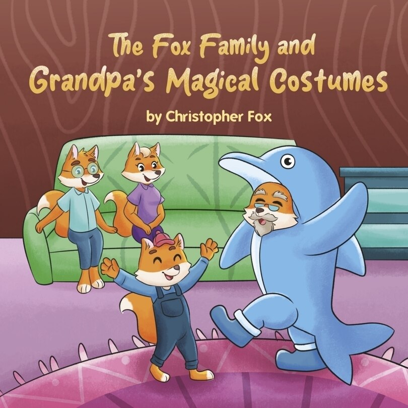 Couverture_The Fox Family and Grandpa's Magical Costumes