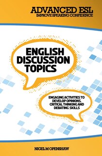 Front cover_Advanced ESL English Discussion Topics