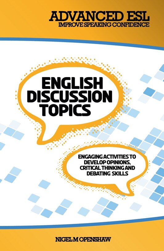 Front cover_Advanced ESL English Discussion Topics