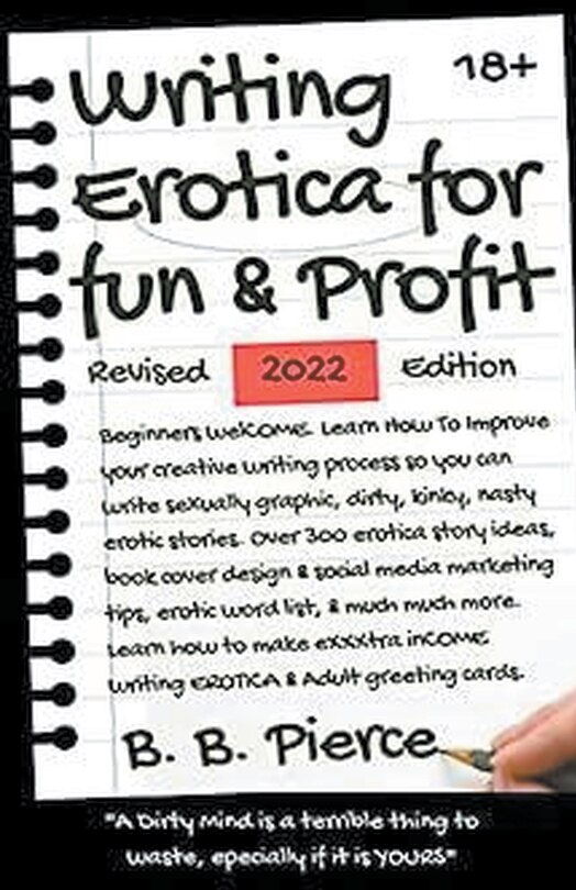 Couverture_Writing Erotica for Fun and Profit Revised 2022 Edition
