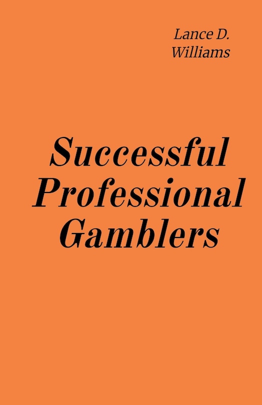 Front cover_Successful Professional Gamblers
