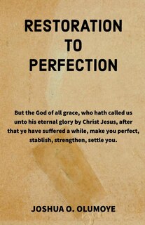 Front cover_Restoration to Perfection