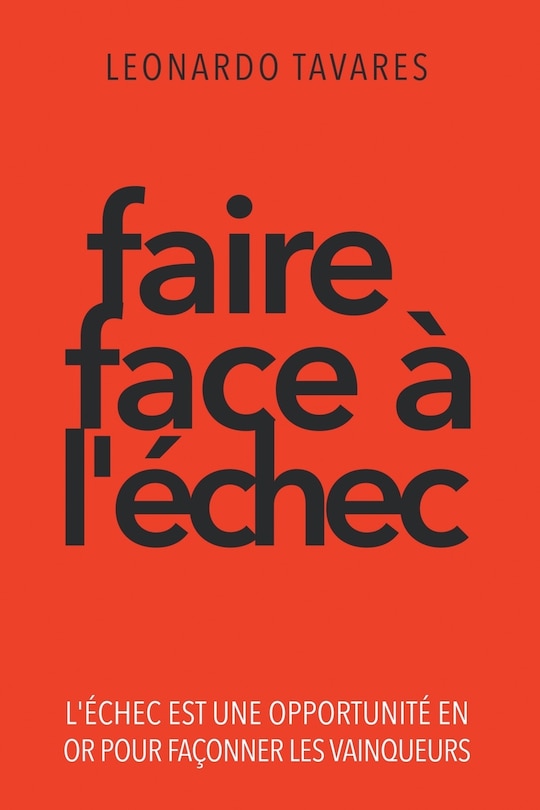 Front cover_Faire Face à l'Échec