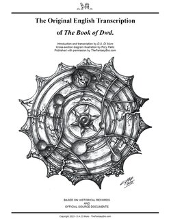 Front cover_The Original English Transcription of The Book of Dwd.