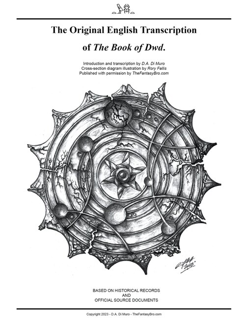 Front cover_The Original English Transcription of The Book of Dwd.