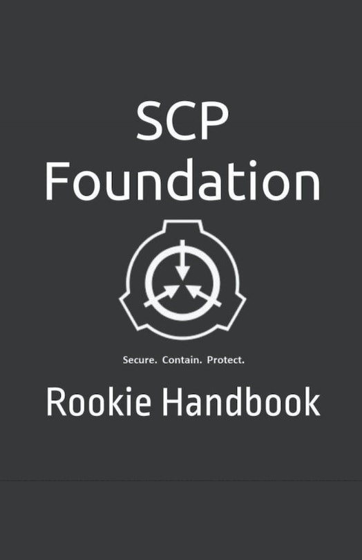 Front cover_SCP Foundation Rookie Handbook