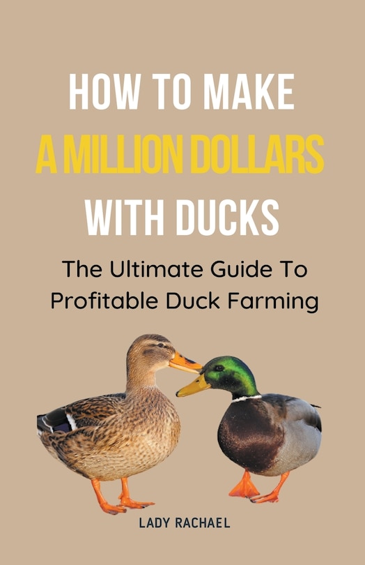 Couverture_How To Make A Million Dollars With Ducks