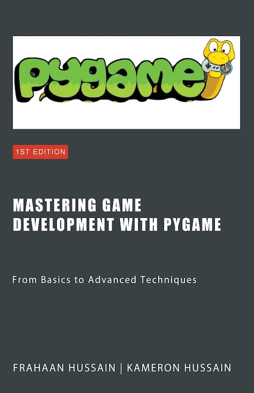 Front cover_Mastering Game Development with PyGame