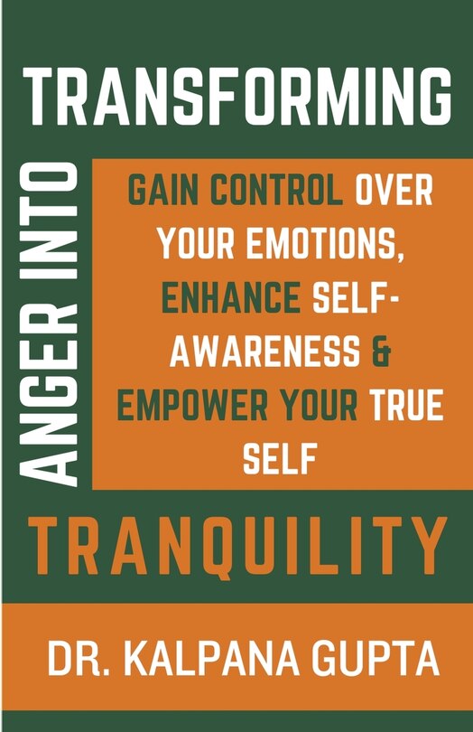 Front cover_Transforming Anger into Tranquility