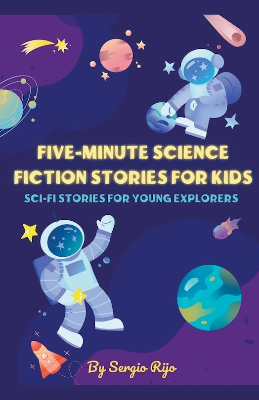 Front cover_Five-Minute Science Fiction Stories for Kids