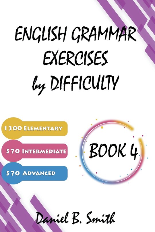 Front cover_English Grammar Exercises by Difficulty