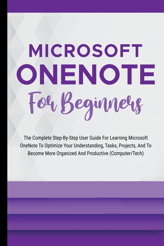 Front cover_Microsoft OneNote For Beginners