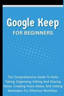 Front cover_Google Keep For Beginners