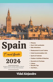 Front cover_Spain Travel Guide 2024