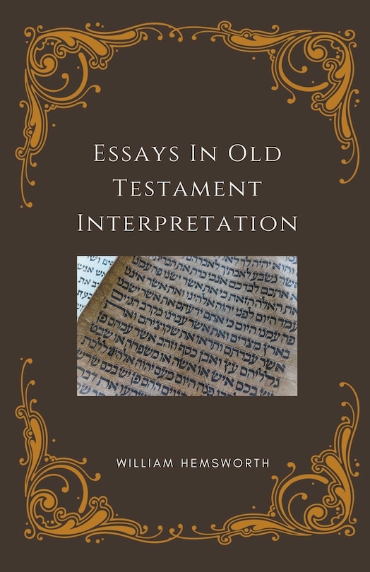 Couverture_Essays In Old Testament Interpretation