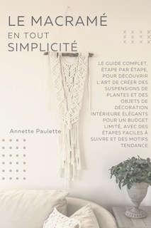 Couverture_Le Macramé en Toute Simplicité