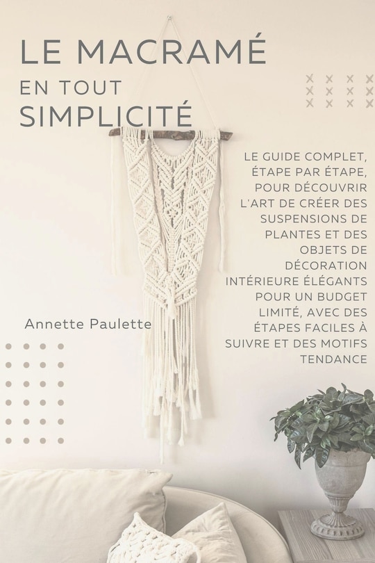 Couverture_Le Macramé en Toute Simplicité