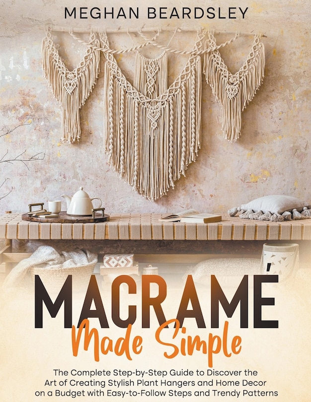 Front cover_Macramé Made Simple