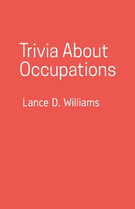 Couverture_Trivia About Occupations