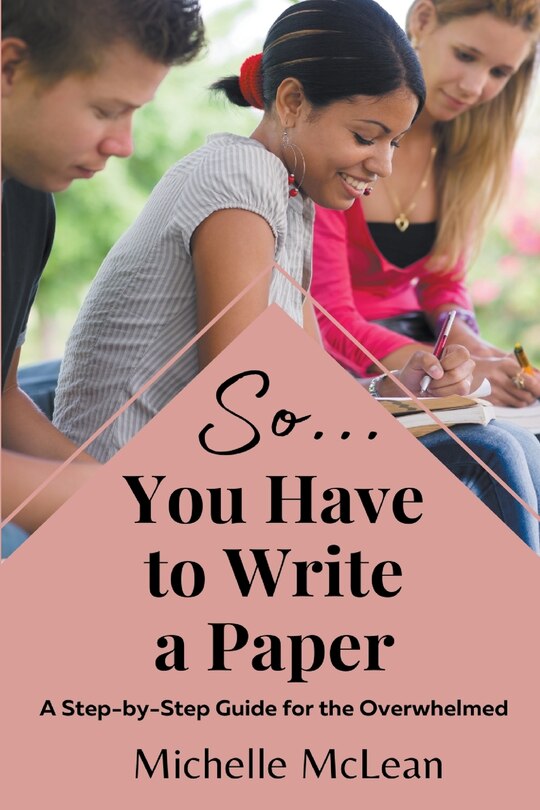 Front cover_So You Have to Write a Paper