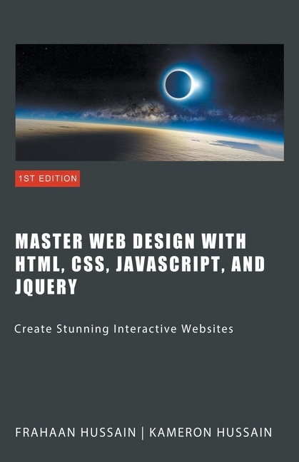 Front cover_Master Web Design with HTML, CSS, JavaScript, and jQuery