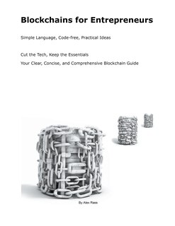 Front cover_Blockchains for Entrepreneurs