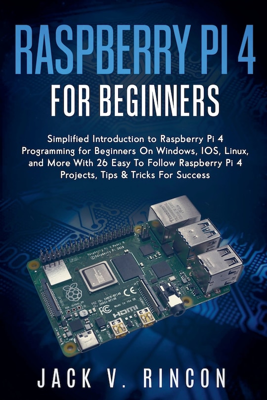 Couverture_Raspberry Pi 4 For Beginners