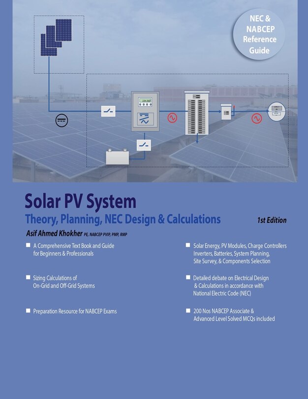 Couverture_Solar PV System Theory, Planning, NEC Design & Calculations