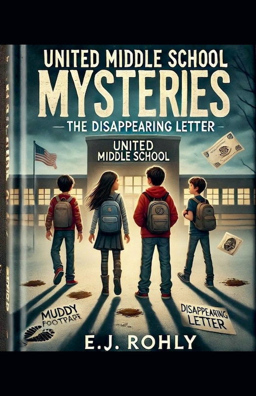 Front cover_United Middle School Mysteries- The Disappearing Letter