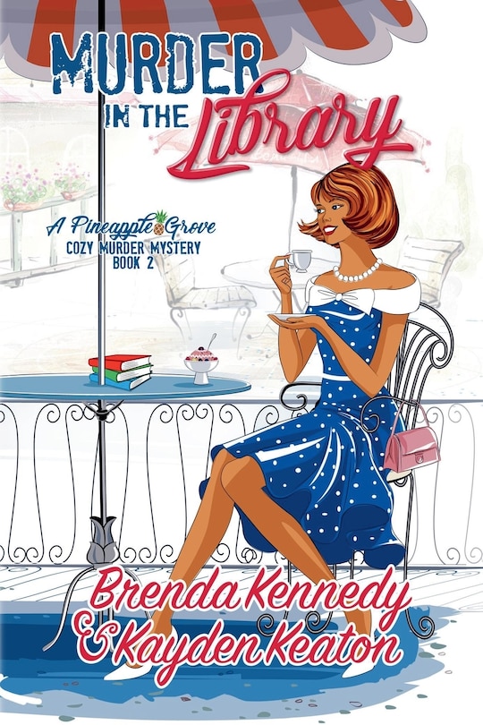 Front cover_A Murder in the Library