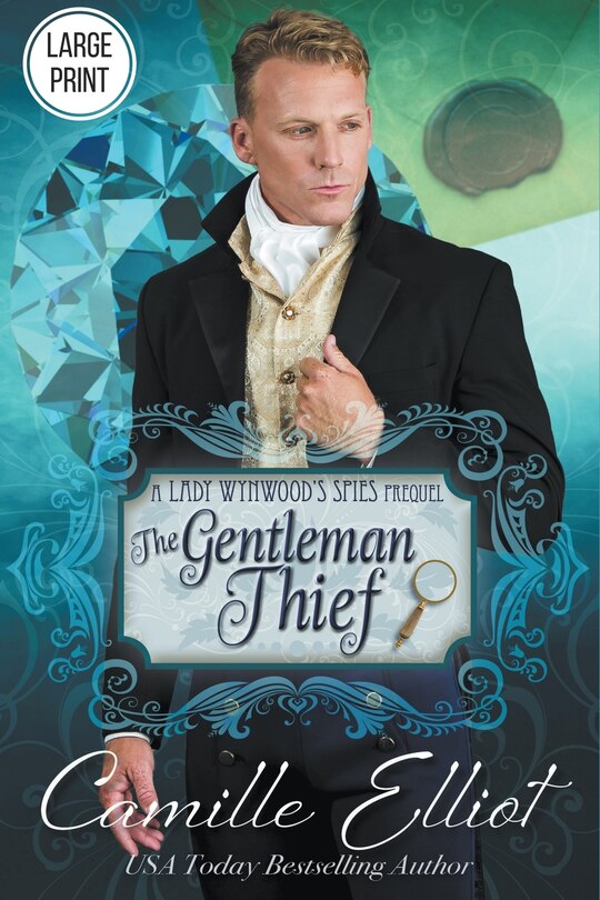 Front cover_The Gentleman Thief (Large Print)