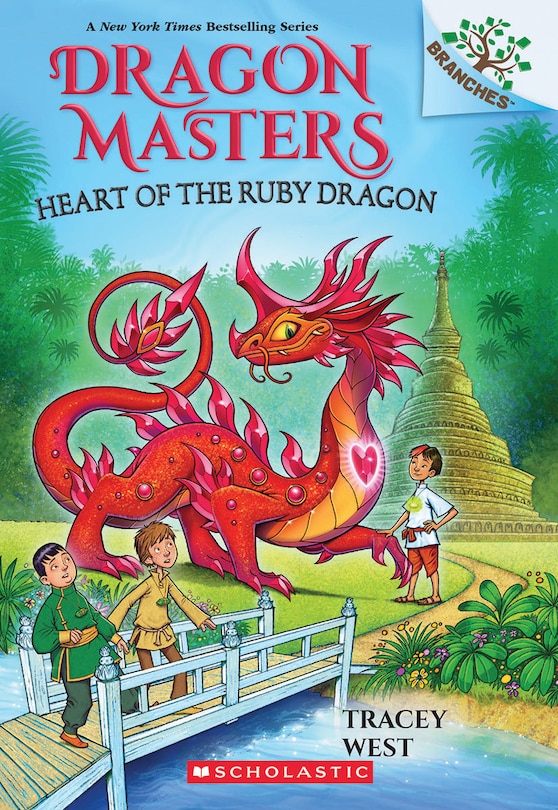 Front cover_Heart of the Ruby Dragon: A Branches Book (Dragon Masters #32)