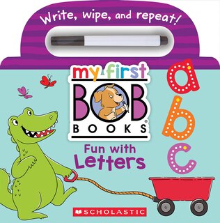 Couverture_My First Bob Books - Fun with Letters Wipe-Clean Board Book | ABCs, Up to Age 5 (Reading Readiness)