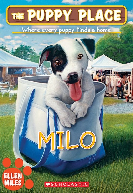 Front cover_Milo (The Puppy Place #72)
