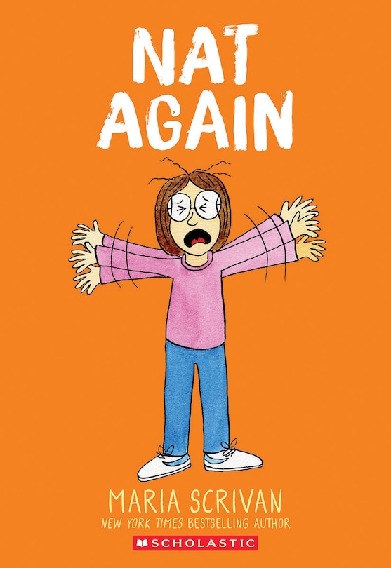 Front cover_Nat Again: A Graphic Novel (Nat Enough #7)