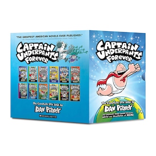Couverture_Captain Underpants Forever (Captain Underpants #1-12 Full-Color Boxed Set): From the Creator of Dog Man