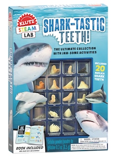 Front cover_Klutz STEAM Lab Shark-tastic Teeth!