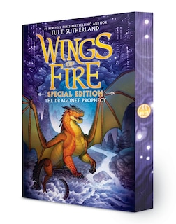 Front cover_The Dragonet Prophecy: Special Edition (Stenciled Edges) (Wings of Fire Book One)