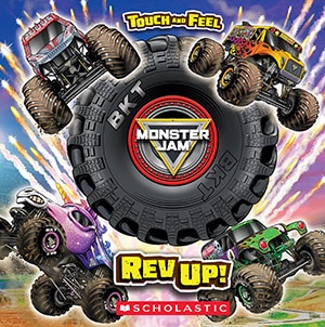 Couverture_Monster Jam: Rev Up! A Touch-and-Feel Book