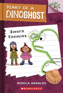 Couverture_Sworn Enemies: A Branches Book (Diary of a Dinoghost #2)