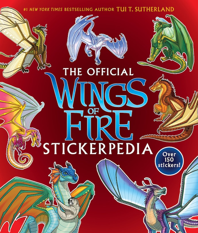 Front cover_Wings of Fire: The Official Stickerpedia